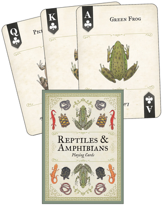 Reptiles & Amphibians Playing Cards (Art of Nature)