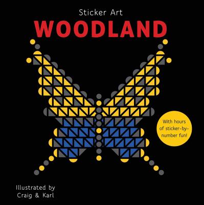 Sticker Art Woodland Frances Lincoln Childrens Books and Craig & Karl