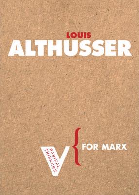 Image for For Marx (Radical Thinkers)