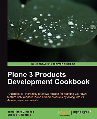 Image for Plone 3 Products Development Cookbook