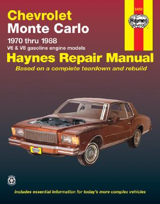 Image for CHEVROLET MONTE CARLO 1970-1988 AUTOMOTIVE REPAIR GUIDE