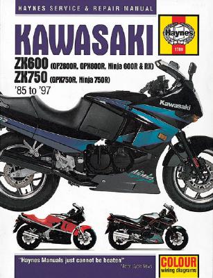 Haynes Kawasaki Zx600 and 750 Liquid Cooled Fours 1985 to 1997