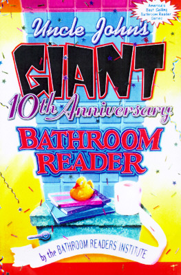 Uncle John's Giant 10th Anniversary Bathroom Reader