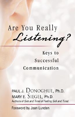 Image for Are You Really Listening?: Keys to Successful Communication