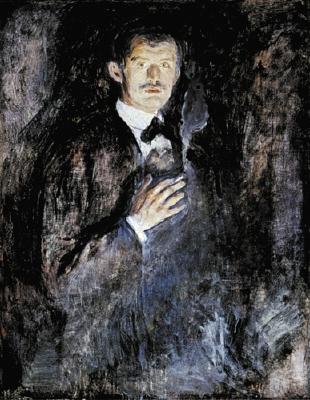 MUNCH BY HIMSELF (EDVARD MUNCH)