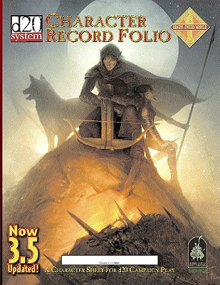 Image for Character Record Folio: A Character Sheet for D20 Campaign Play (3.5 Updated)