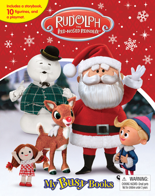 Image for Rudolph the Red-Nosed Reindeer My Busy Books - Storybook, 10 figurines, playmat Rudolph the Red-Nosed Reindeer My Busy Books - Storybook, 10 figurines, playmat