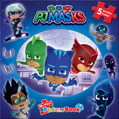 Phidal - PJ Masks My First Puzzle Books - Puzzles for Kids and Children Learning Fun