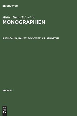 Knicanin, Banat. Bockwitz, Kr. Sprottau (Phonai, 9) (German Edition)