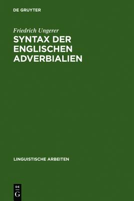 Syntax Der Englischen Adverbialien