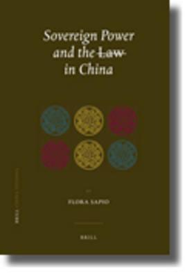 Sovereign Power and the Law in China: Zones of Exception in the Criminal Justice System (China Studies, 18)