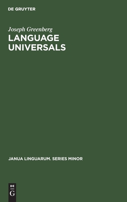 Language Universals (With Special Reference to Feature Hierarchies)