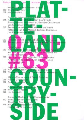 Platte-land / Country-side (Oase, No. 63) (Dutch and English Edition)
